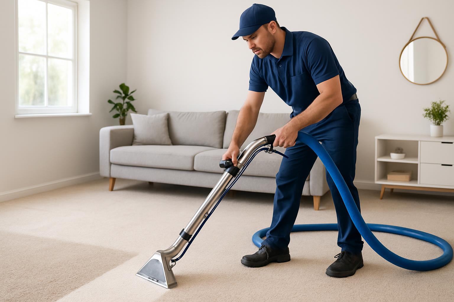 Professional carpet cleaning service