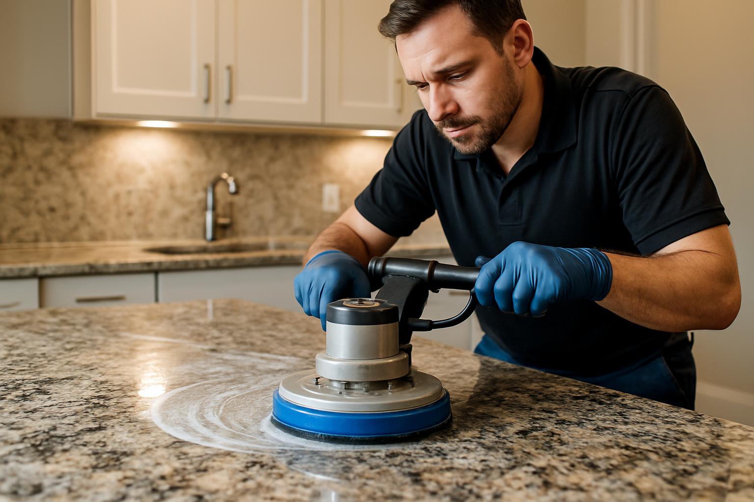 Professional natural stone cleaning service